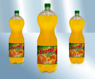 Frisdrank met sinaasappelsmaak, koolzuurhoudend 2 liter