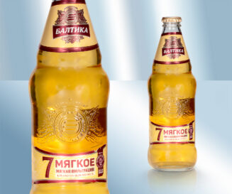 Пиво мягкое, 4,7%, 440мл