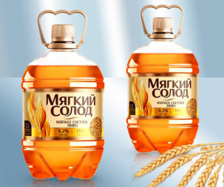 Светлое пиво "Мягкий солод", 4,2%, 1500мл