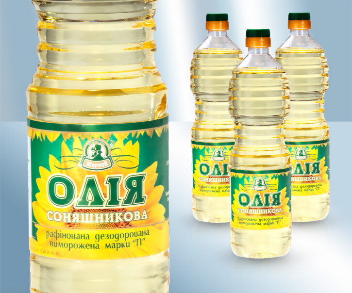 Масло подсолнечное, 870мл