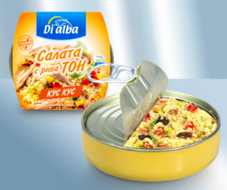 Tuna salad and couscous