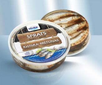 Pittige gezouten sprot 260 g.