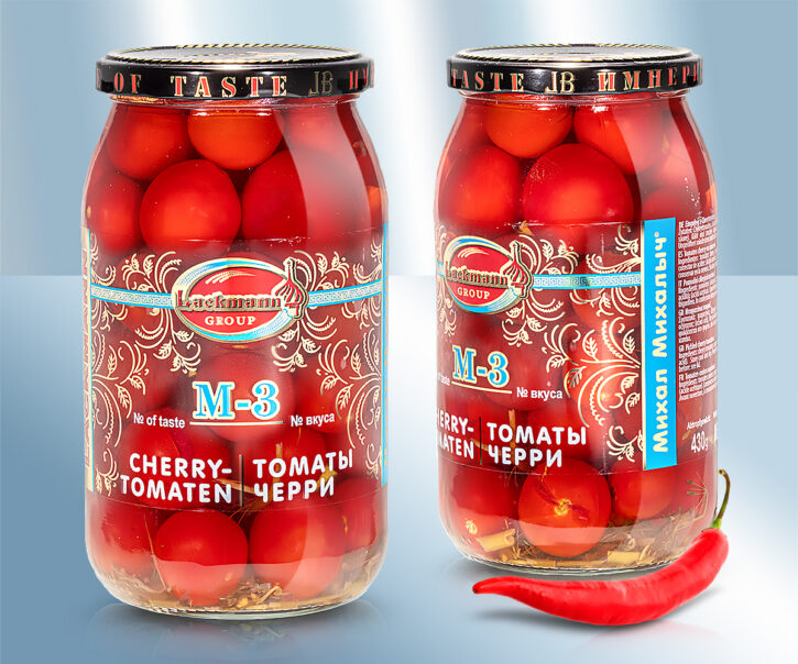 Cherrytomaten M-3, 880 ml, (nettogewicht 430 g)