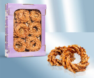 Confectionery from sunflower seads Round