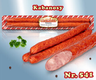 Cabanossi горячего копчения, по полскому рецепту