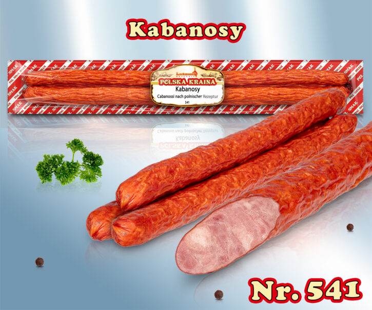 Cabanossi горячего копчения, по полскому рецепту