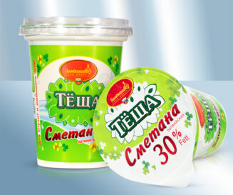 Сметана Тёща 30% жирность (Латвия)