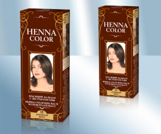 Crème henna "Henna Color", Bruin 15, 50ml