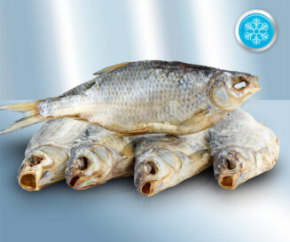Roach (Rutilus) salted and dried, with head, ungutted (12-24cm)