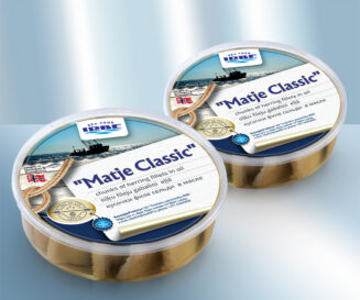 Haringfiletstukjes "Matje Classic" in olie 260 g.