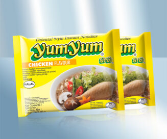 Лапша быстрого приготовления Yum Yum с курицей