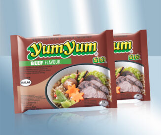 Лапша быстрого приготовления Yum Yum с говядиной