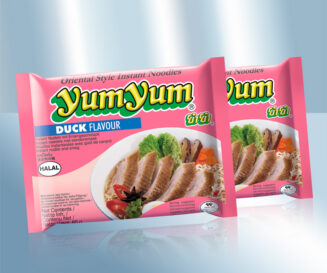 Лапша быстрого приготовления Yum Yum с уткой