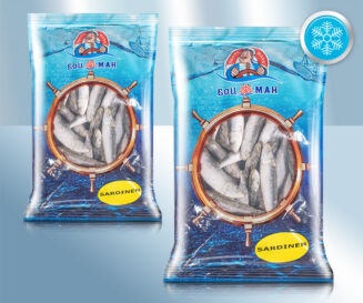 Sardines, whole, quick-frozen