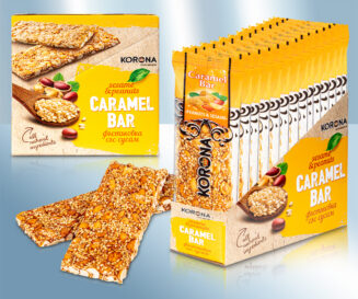 Sunflower seeds confectionery with vanilla flavour