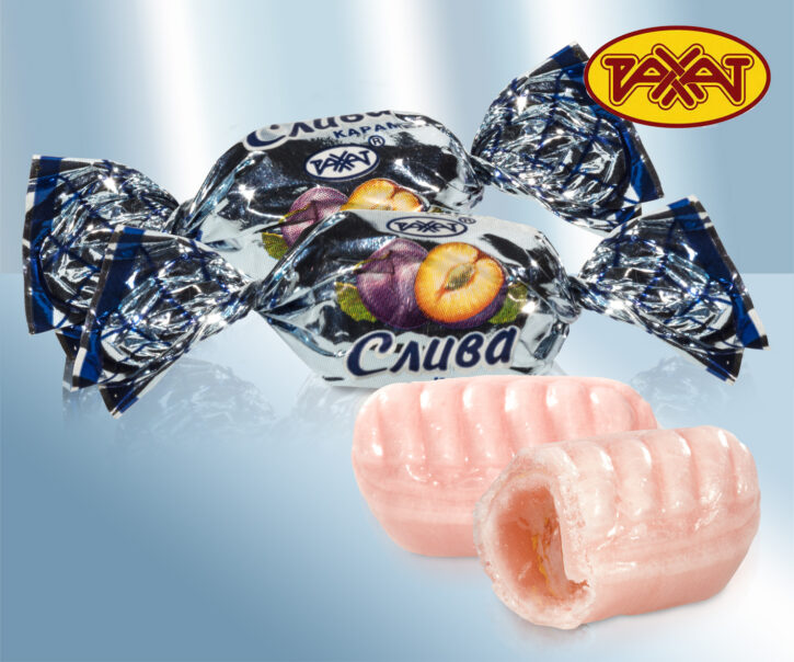 Карамель Слива с фруктовой начинкой