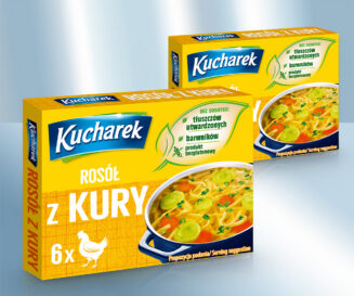 Seasoning for soups and sauces with chicken flavour