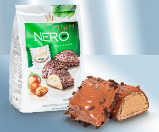Вафельный десерт с ореховой начинкой ''Happy Nero''