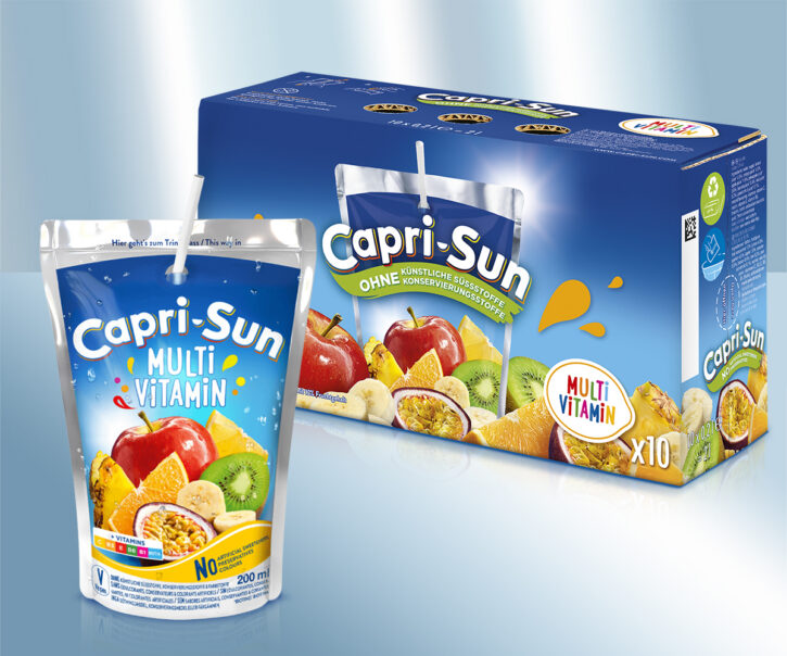 Напиток "Capri-Sun", мультивитаминый, 200мл (цена за 10шт.)