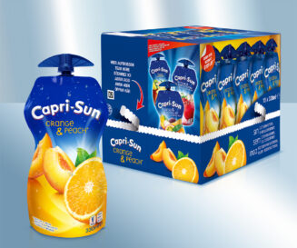 Напиток "Capri-Sun", апельсин и персик, 330мл