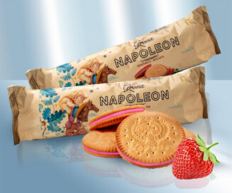 Napoleon Sandwichkoekjes, Aardbei