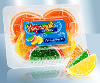 Мармелад-дольки Ассорти
