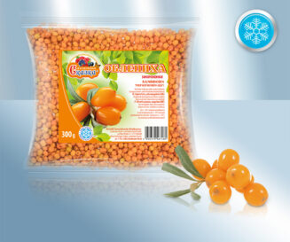 Sea buckthorn, frozen