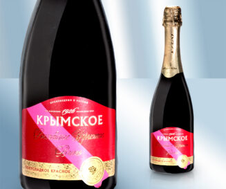 Вино красное, игристое, полусухое, 11,9% 750мл
