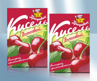 Kissel powder with cherry flavour