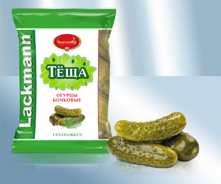 Pickled cucumbers 700ml