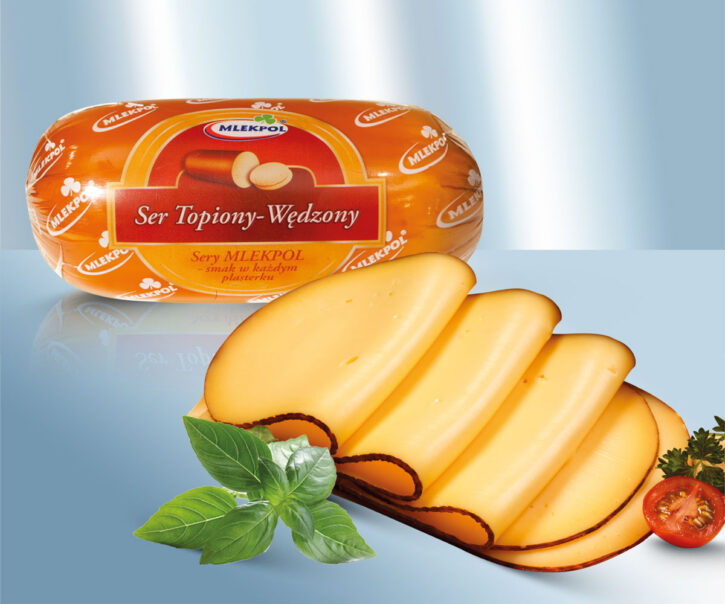 Cheese spread Kolbasnyj, smoked Mlekpol