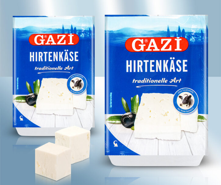 Brynza van koemelk 45% vacuüm. "Lackmann" 180 gr.