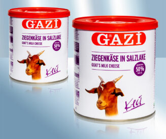 Goat milk cheese in brine 50%