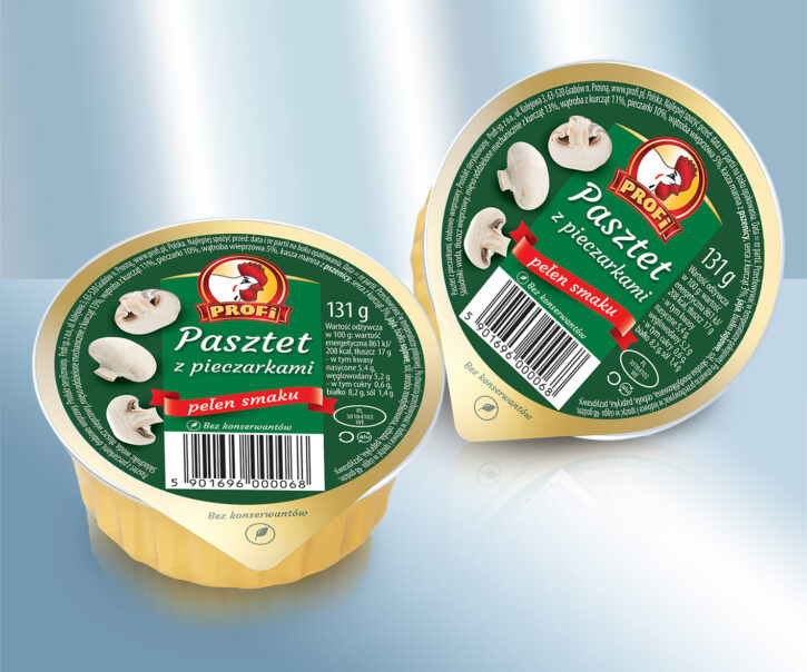 Chicken pate with champignons