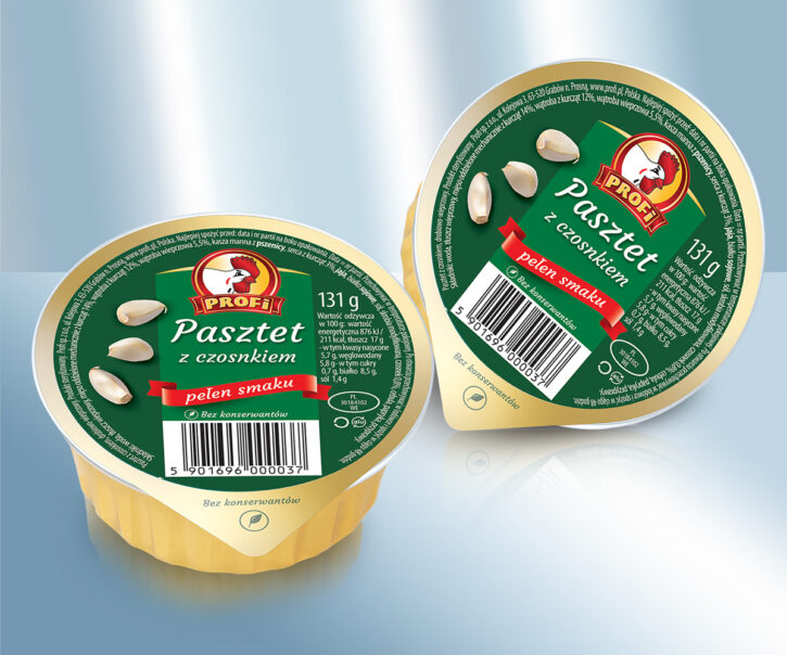 Chicken paste with garlic