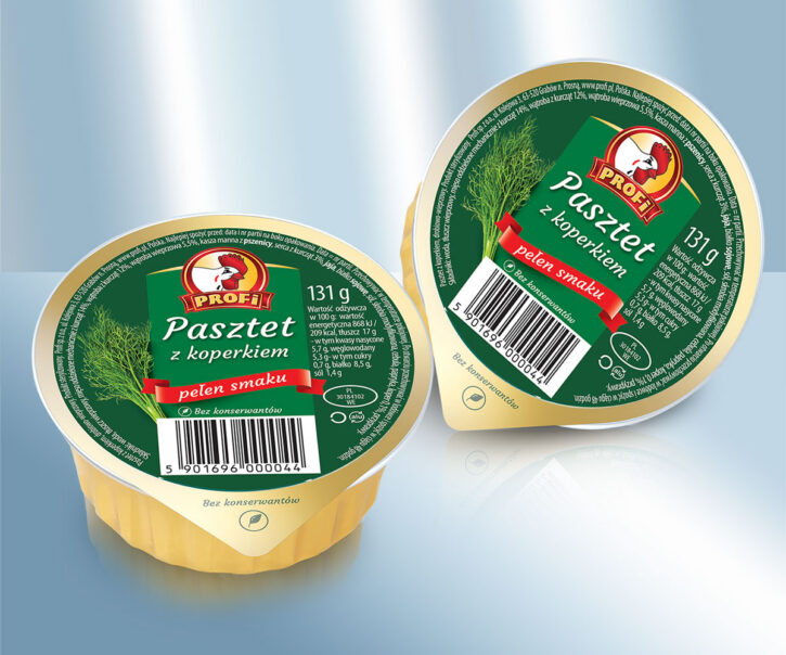 Chicken paste with dill