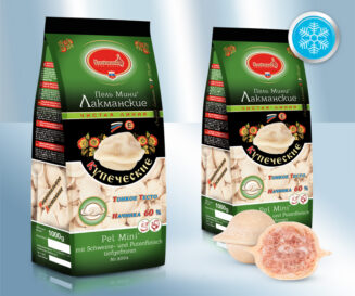 Pel-Mini Kupetsjeski met varkens- en kalkoengehakt