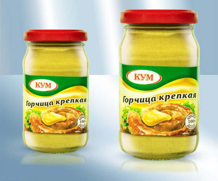 Горчица крепкая, 188мл
