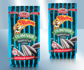Семечки отборные, жаренные, соленые