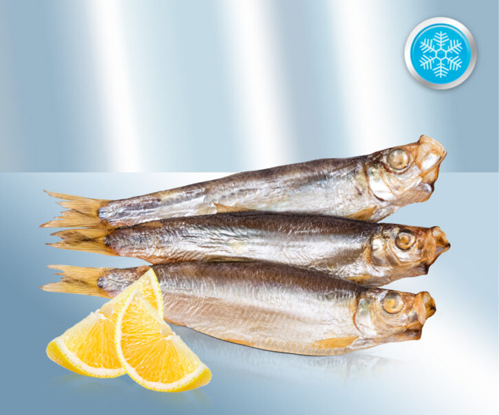 Sprotten (Sprattus sprattus), koudgerookt, diepvries