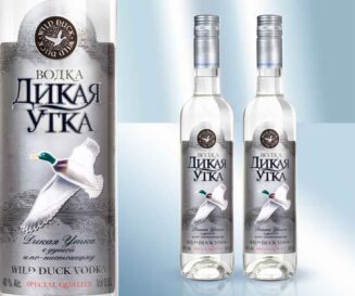 Водка Дикая утка 40% 500мл