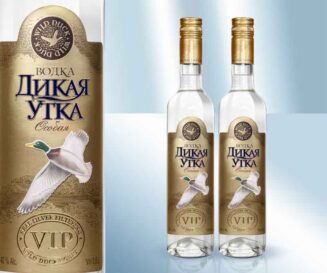 Водка особая Дикая утка VIP 40% 500мл
