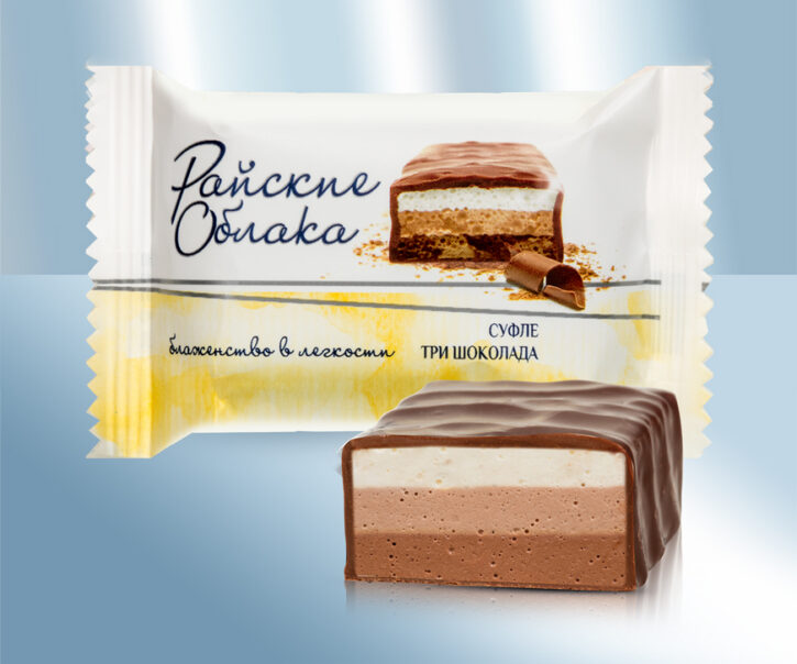 Сбивное суфле Райские облака три шоколада (сделано в Москве)