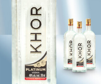 Vodka “Khortitsa Platinum”, 40%, 200ml
