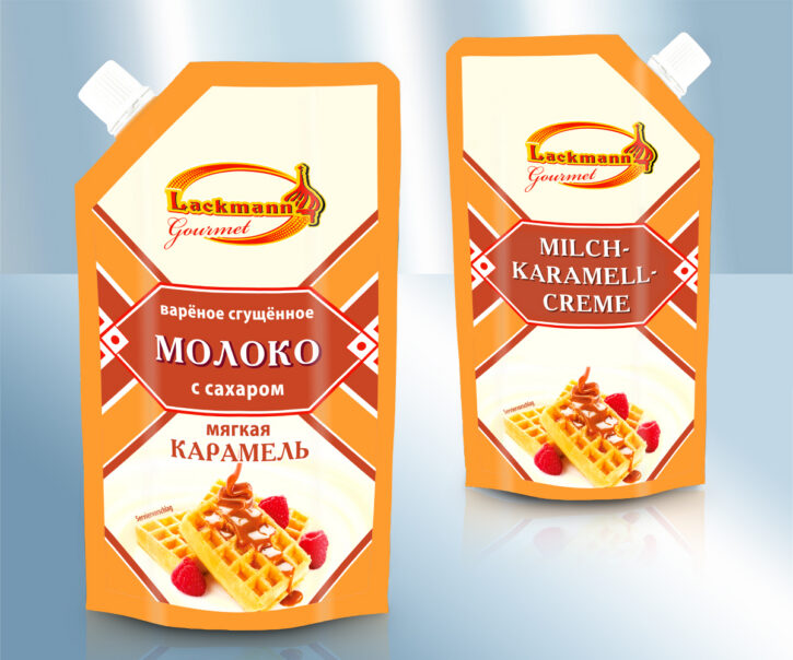 Вареное сгущеное молоко с сахаром