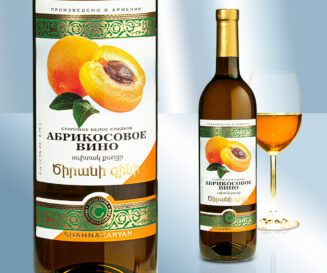 Вино абрикосовое, сладкое, 12,5%, 750мл