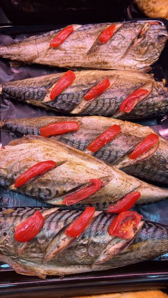 Запеченая скумбрия