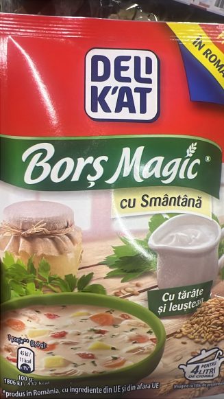 Сухой суп с сметаной «DELKAT BORS MAGIC» 0,38 г.