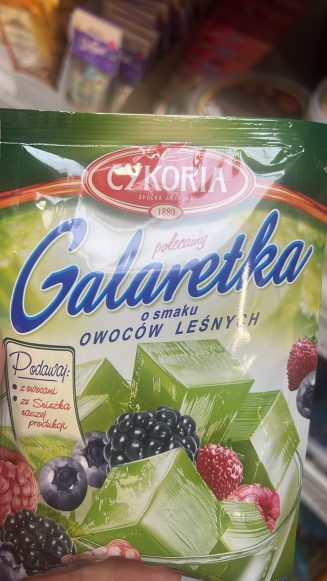 Желе Galaretka со вкусом лесных ягод «Cykoria».