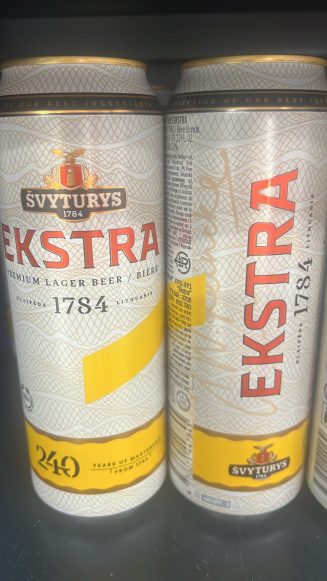 Пиво Svyturys Ekstra «Svyturys».